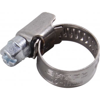 Хомут ВИХРЬ металлический червячный 10-16, 9 мм (50 шт) Хомут ВИХРЬ металлический червячный 10-16, 9 мм (50 шт)